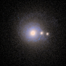 Dr. Jeremy Bailin helped to create these simulated galaxies during his time at McMaster University.